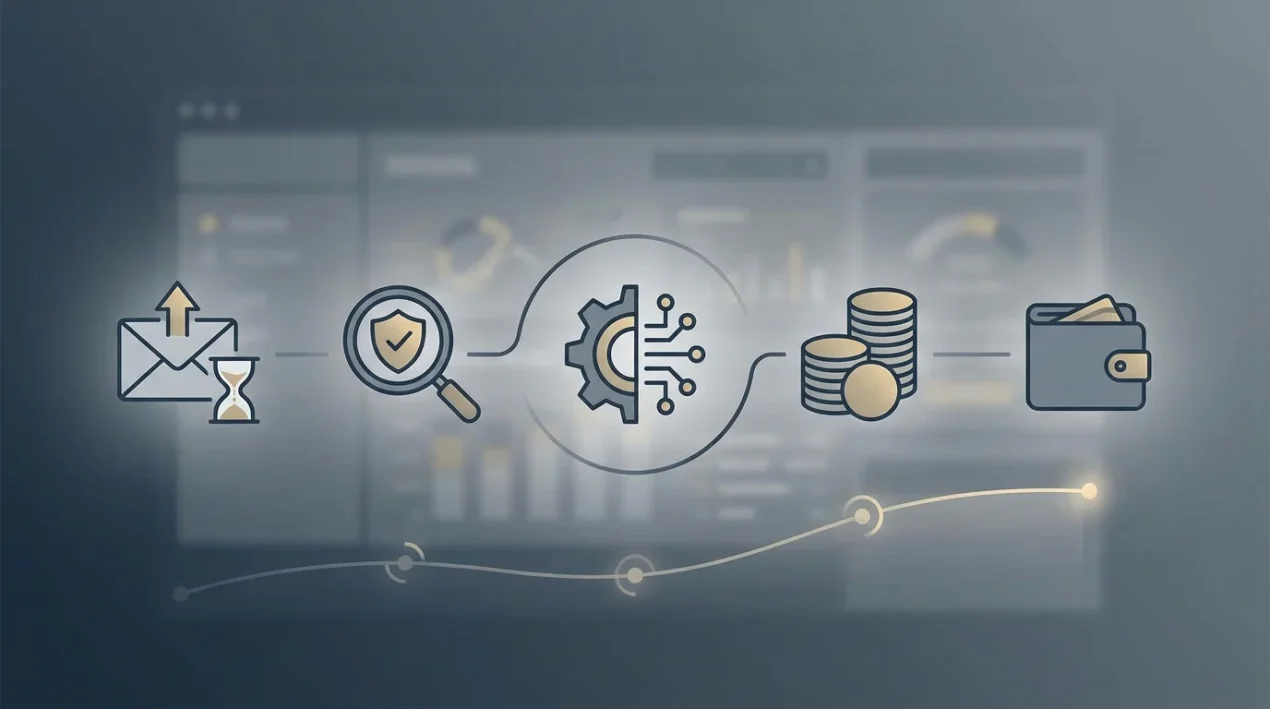 Editorial withdrawal timeline covering verification, processing and settlement stages
